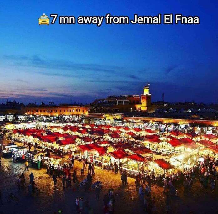 Plein Centre Marrakech, Grand Balcon Filant Apartment Marrakesh Ngoại thất bức ảnh